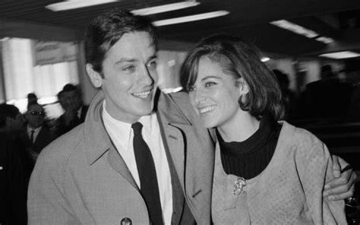 0 alain delon with wife nathalie and son anthony Delon, Alain delon