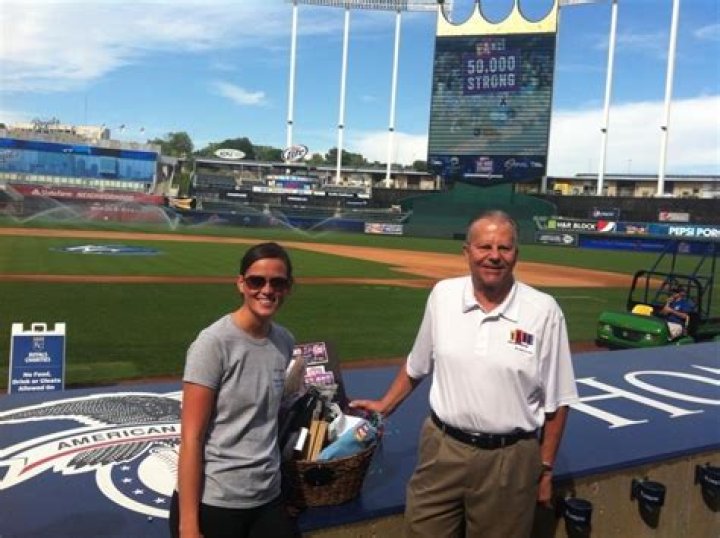 030922 Photo 1 Roger Kemp at Royals Stadium Shawnee Mission Post