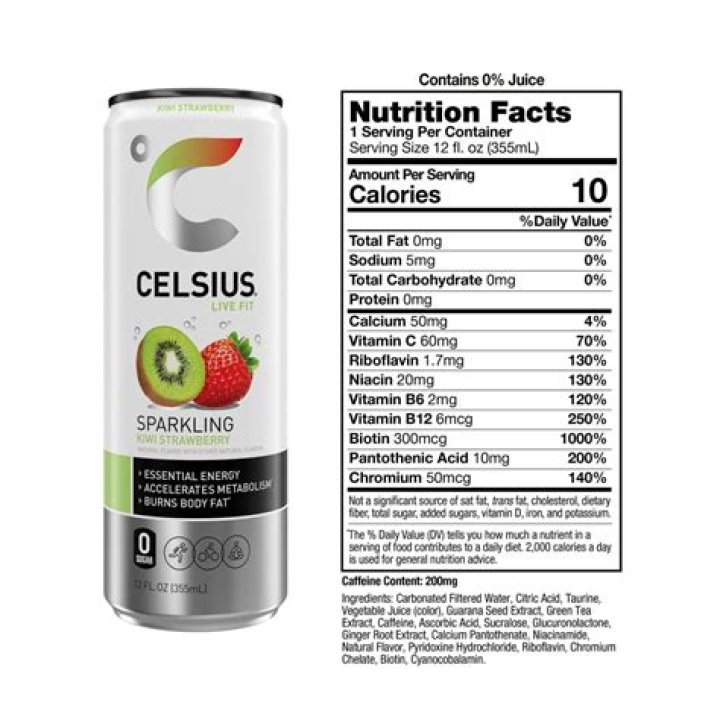 10 Amazing Celsius Drink Nutrition Facts!