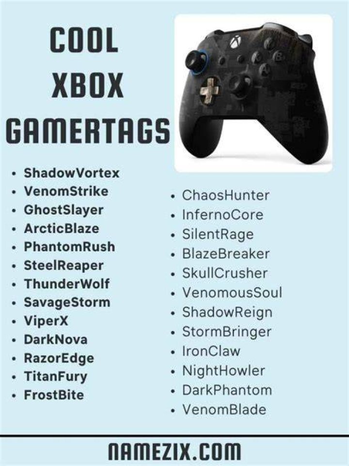 100+ Cool Xbox Names & Gamertag Generator How To Apps
