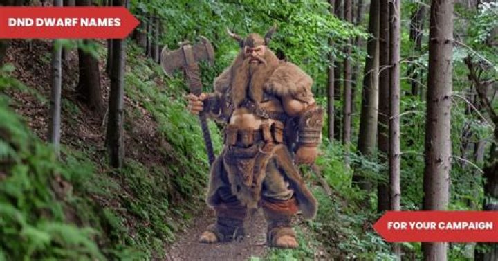 101 DnD Dwarf Names Exciting and Intriguing Suggestions for Your Next