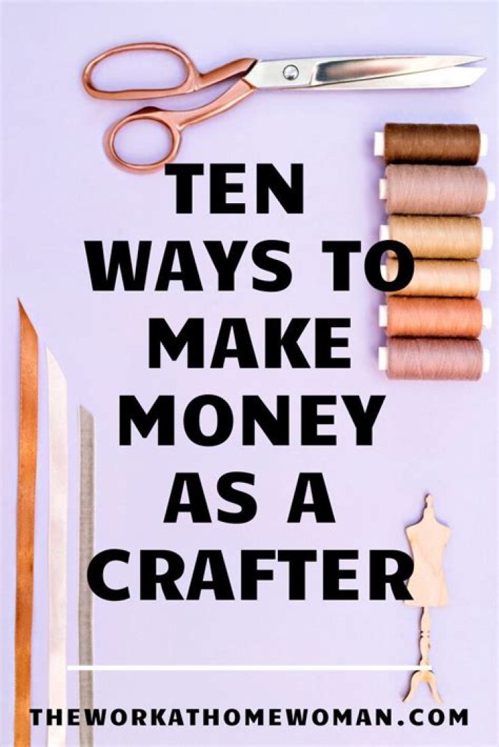 11 Craft Jobs for StayatHome Moms Craft jobs, Hobbies that make