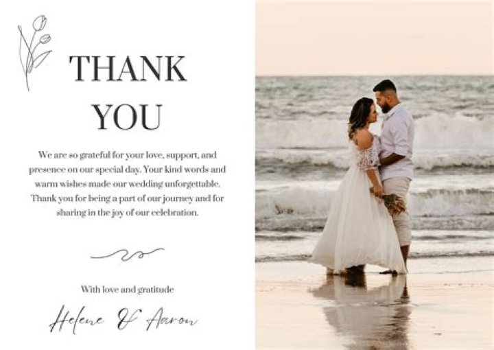 110+ Wedding Thank You Messages Heartfelt Gratitude & Love