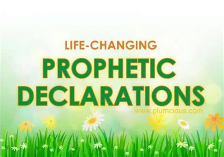 111 Powerful Prophetic Declarations of Victory, Healing, Blessings and