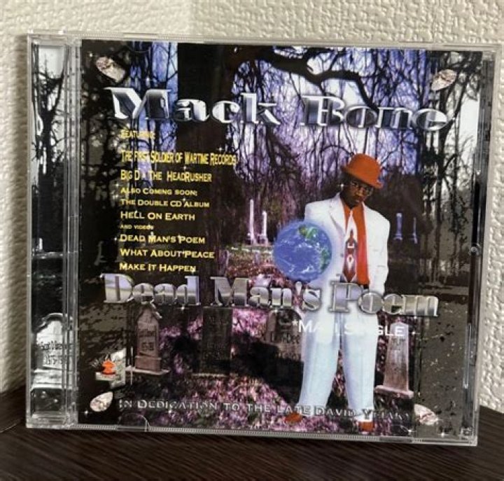 【SALE/94OFF】 Mack Bone Dead Man's Poem
