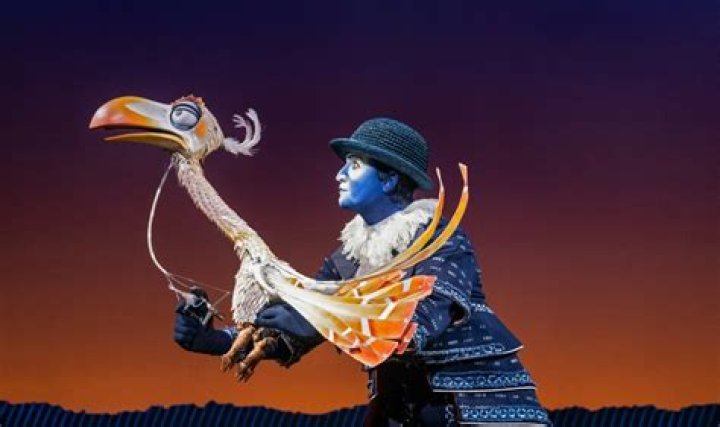 13 Nick LaMedica as Zazu. The Lion King North American Tour &copy;Disney