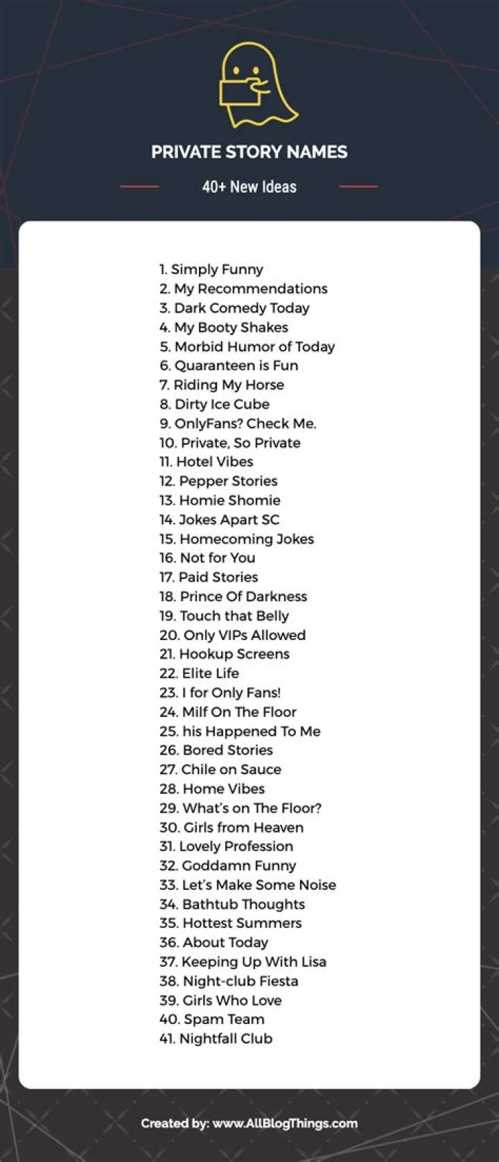 150+ Offensive Private Story Names For Snapchat (2023)