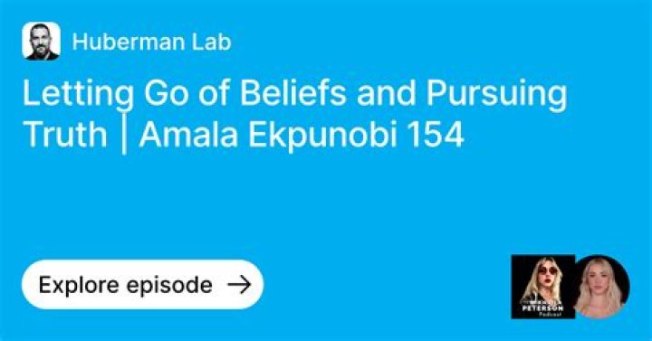 154. Letting Go of Beliefs and Pursuing Truth Amala Ekpunobi