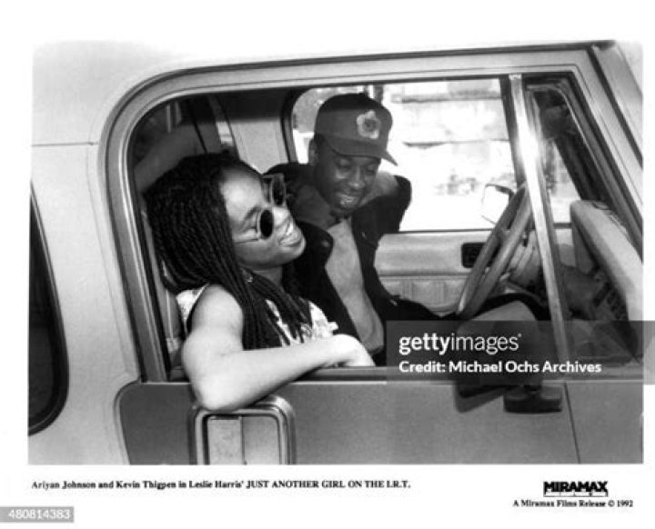 1992 Press Photo Ariyan Johnson & Kevin Thigpen in Just Another Girl o