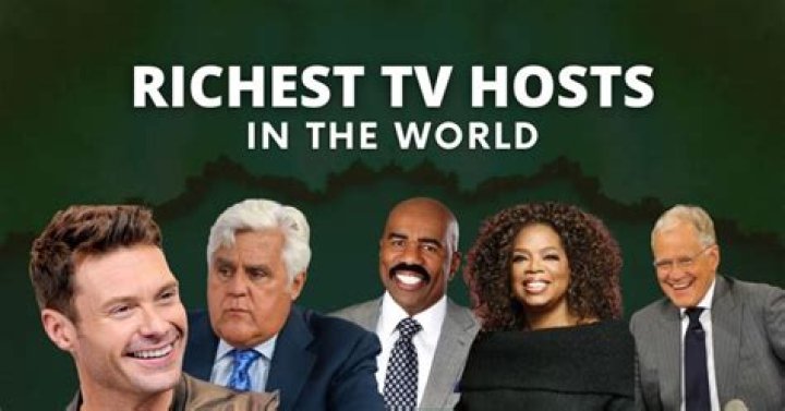 20 Richest TV Hosts in the World 2022 &raquo; Egypt Scholars