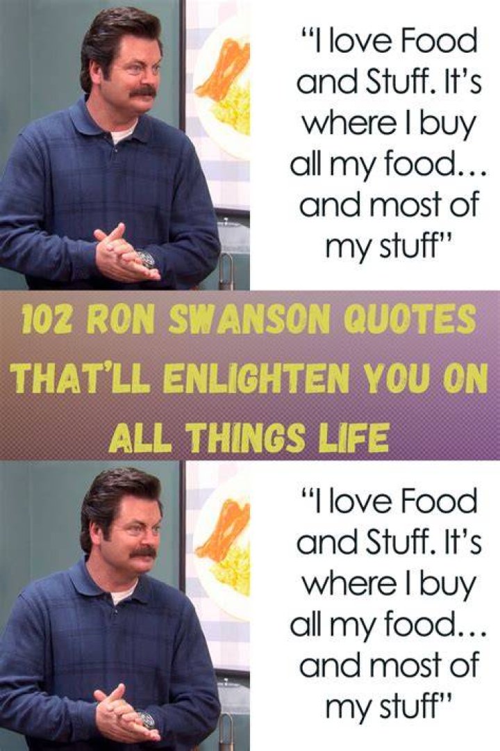 20 Ron Swanson Quotes That Apply to Business