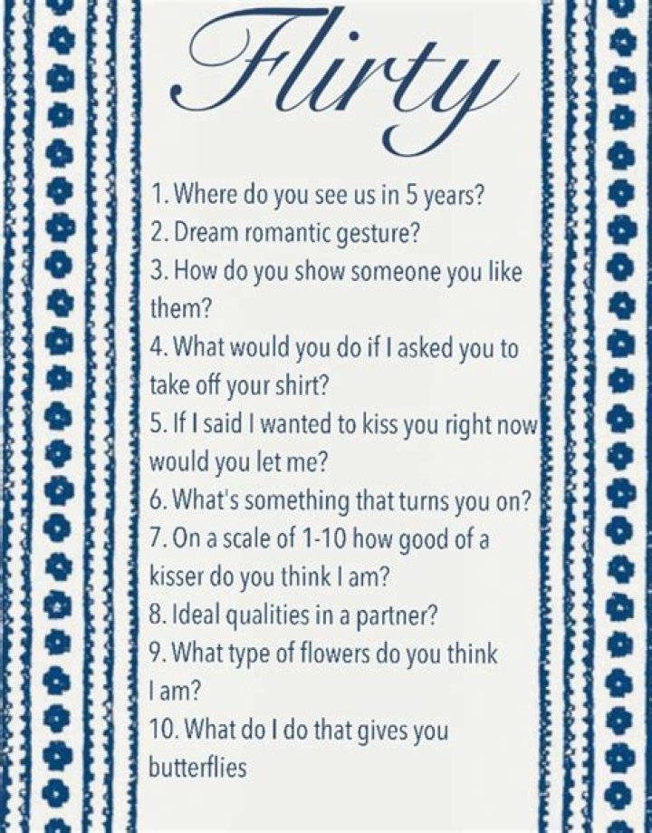 21 flirty questions to ask infographic Flirty questions, Boyfriend
