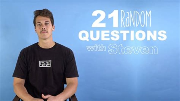 21 Random Questions with Steven Schapiro YouTube