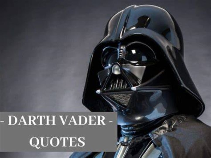 25 Greatest Darth Vader Quotes FandomFevers