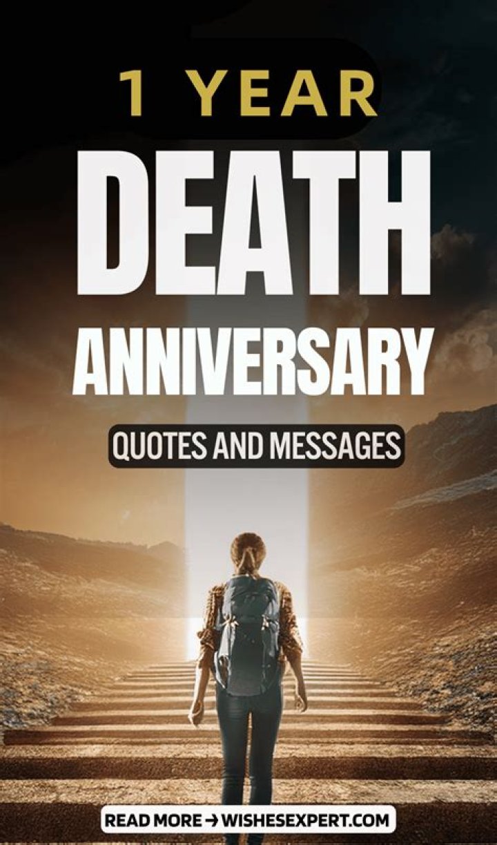 30 Touching 1st Year Death Anniversary Quotes