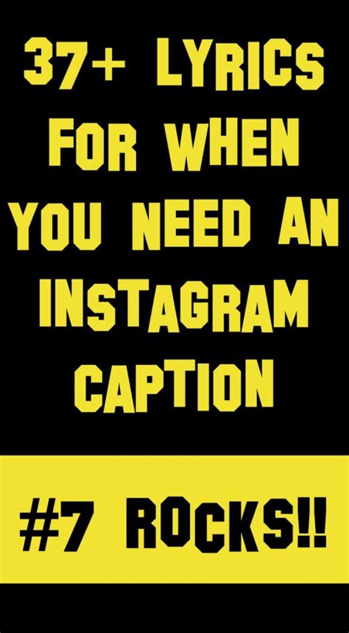 37+ UNUSED Lyrics Instagram Captions. Lyrics captions, Instagram