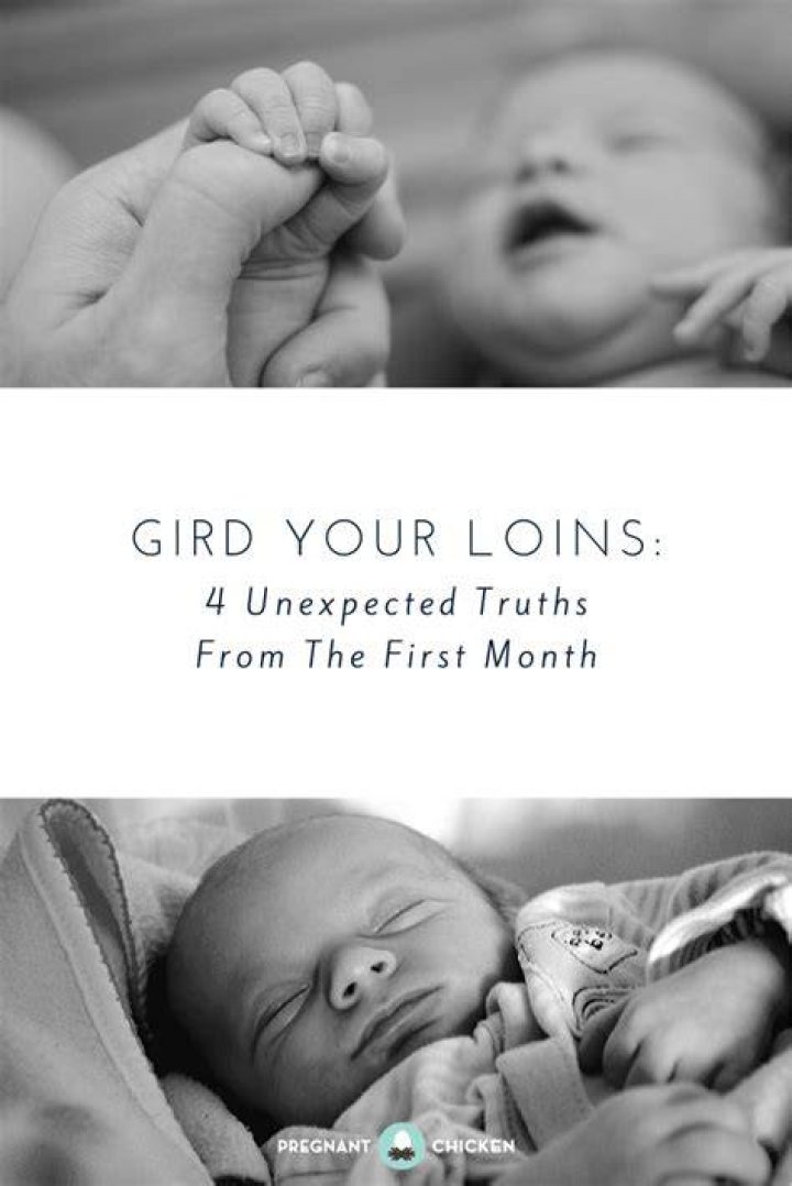 4 Unexpected Truths From the First Month as a New Mom