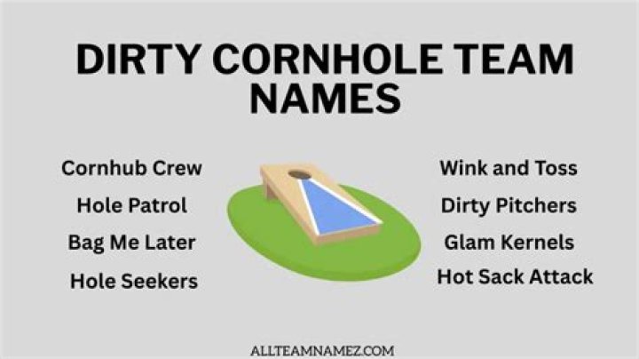 400+ Cornhole Team Names For Cool & Funny Cornhole Team [2021]