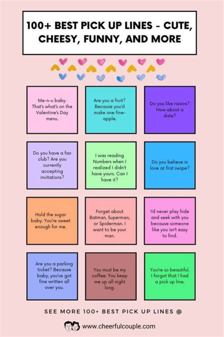 50+ Funny Chat Up Lines Ever