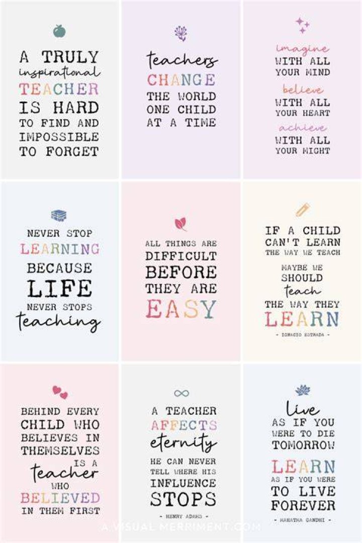 50 quotes for your teacher's birthday Terkini Quotesgood