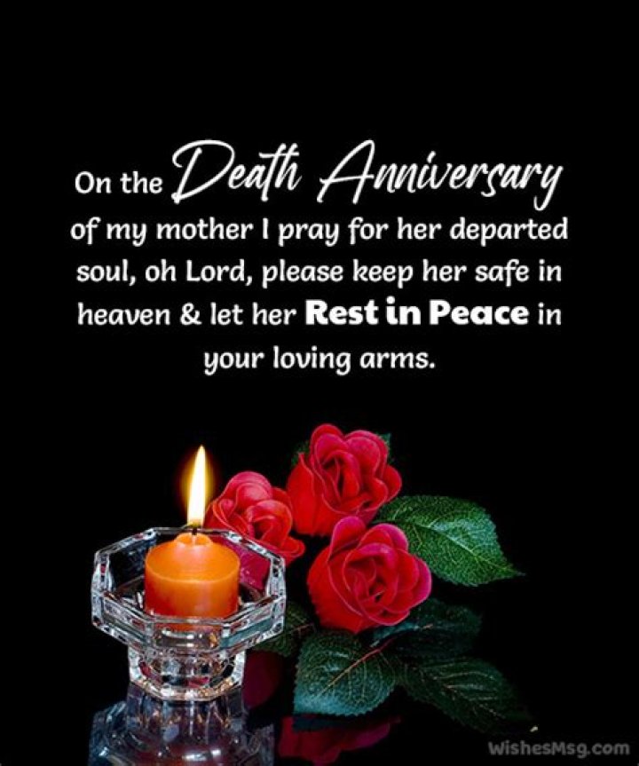 60+ Mother Death Anniversary Quotes and Messages WishesMsg (2023)