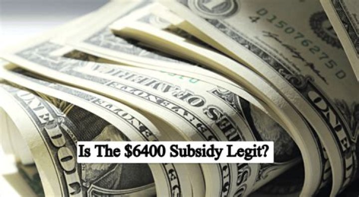 6400 Subsidy Scam Explore The Truth And Reddit Insights