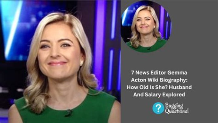 7 News Editor Gemma Acton Wiki Biography How Old Is She? Husband And