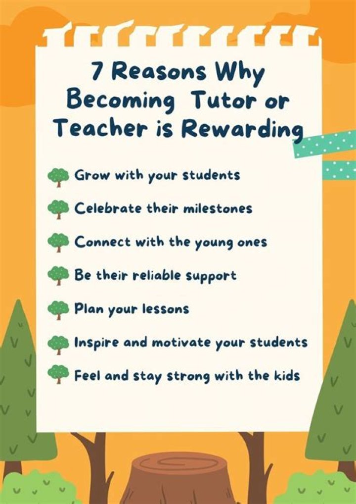 7 reasons why a teacher might be right for you.