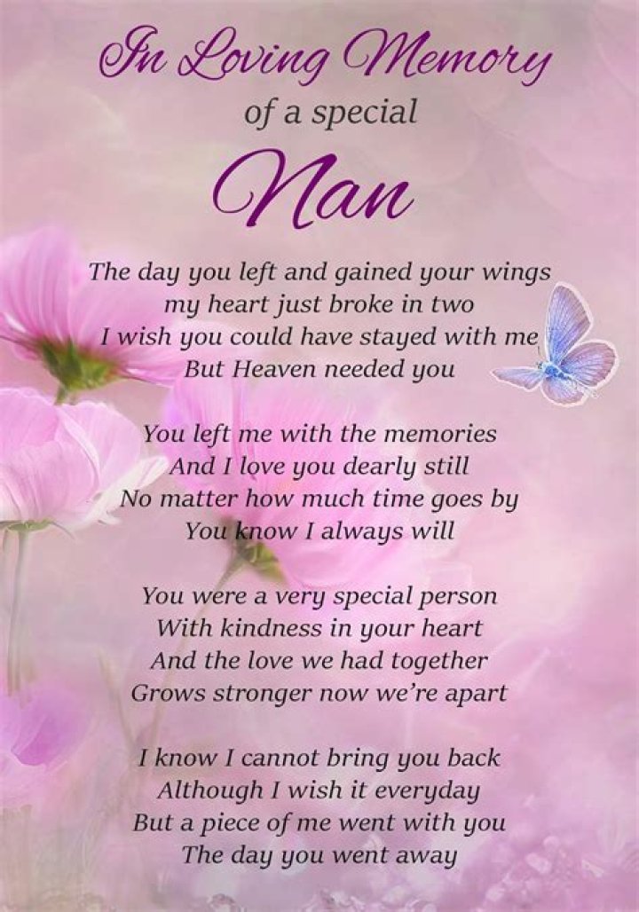 77 New Funeral Poems for Nan Poems Ideas