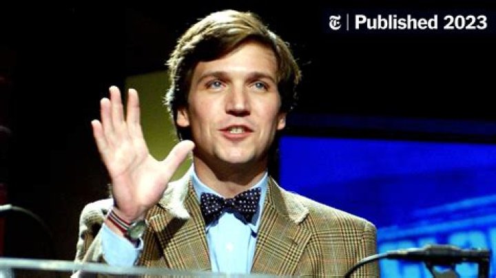 A Brief Timeline of Tucker Carlson&rsquo;s Career The New York Times