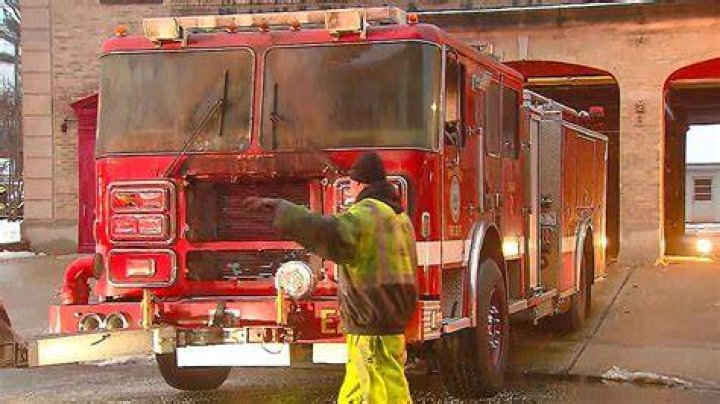 A firetruck caught on fire in Texas CNN