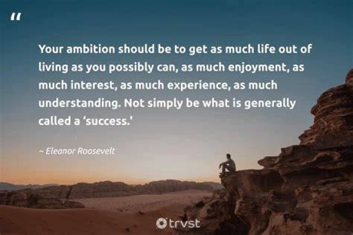 A Journey Of Ambition And Success