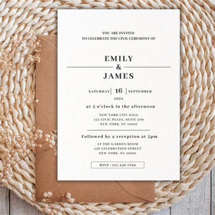 A lot of wedding invitation companies can provide a choice of templates