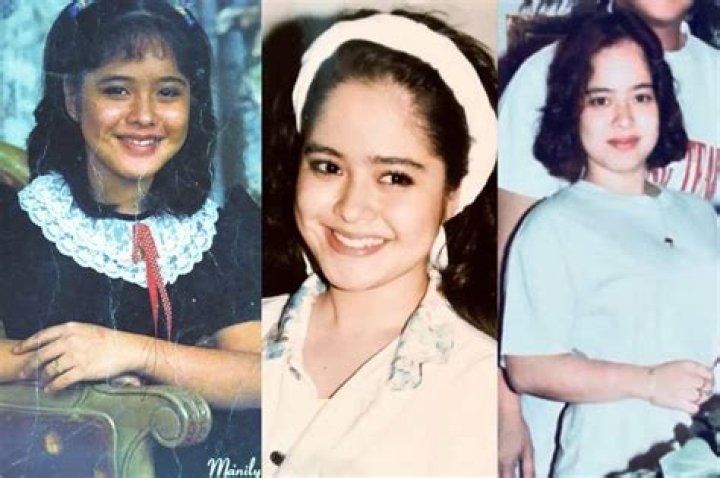 A young Manilyn Reynes shining as the Star of the New Decade in these