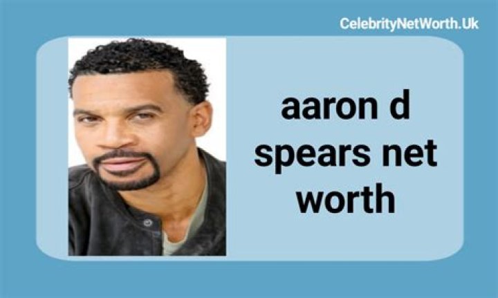 Aaron D. Spears Net Worth 2024 Wiki Bio, Married, Dating, Family