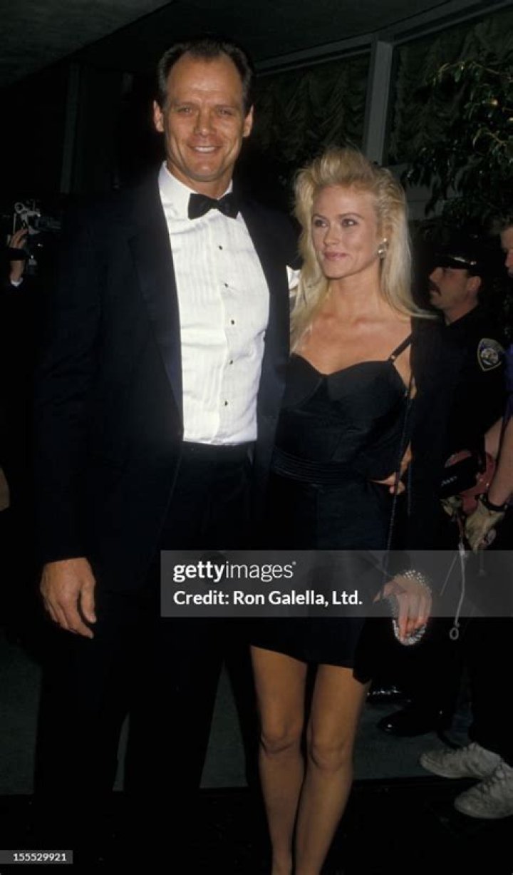 Actor Fred Dryer and wife Tracy Vaccaro attend 45th Annual Golden