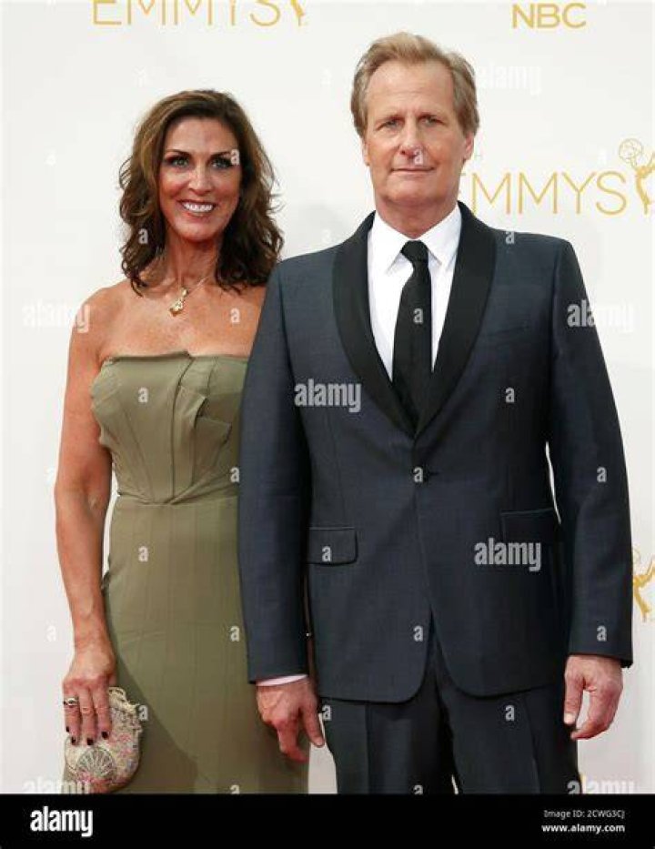 Actor jeff daniels wife kathleen hires stock photography and images