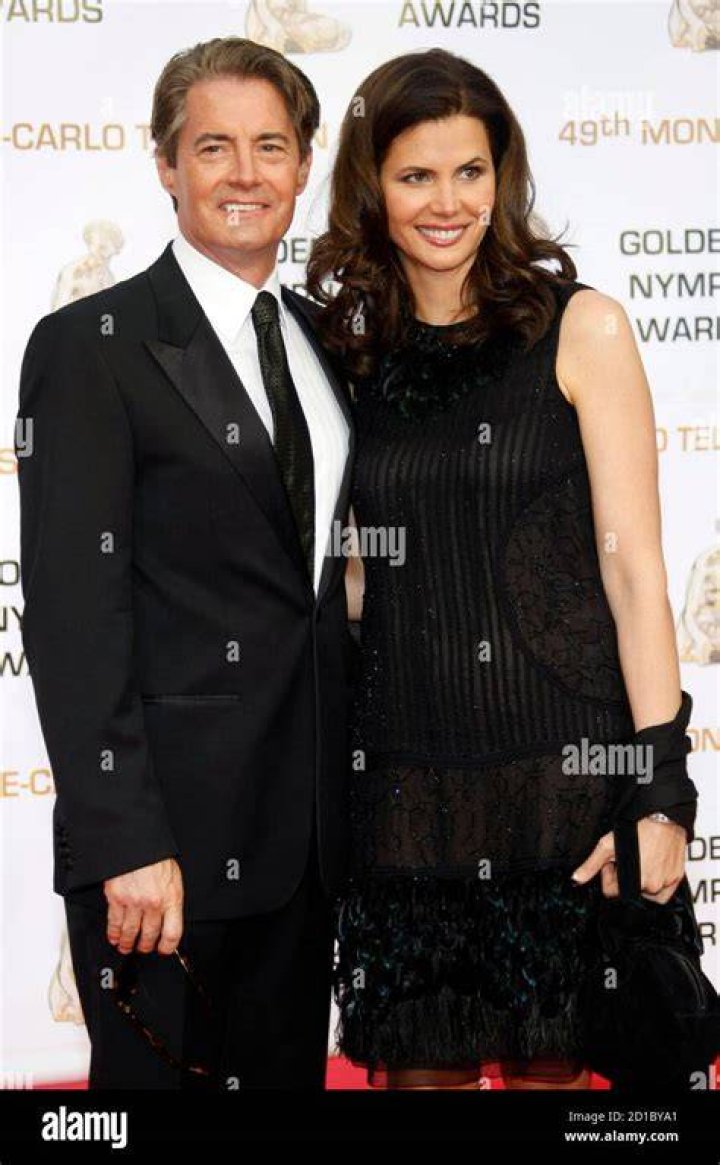 Actor kyle maclachlan wife desiree hires stock photography and images