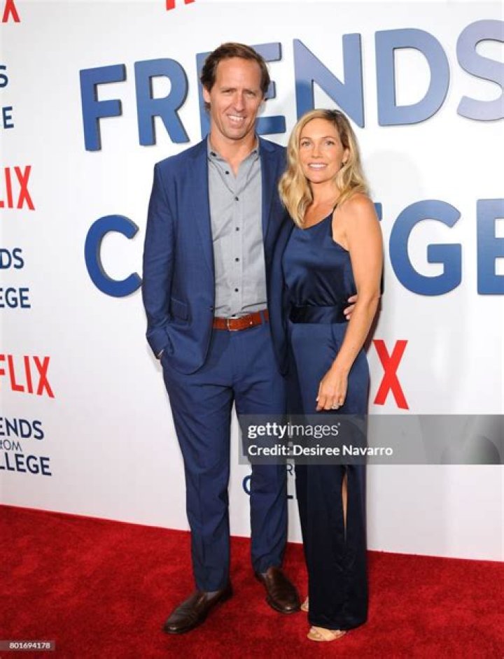 Actor Nat Faxon and his wife Meaghan Gadd attend 'Friends From... News