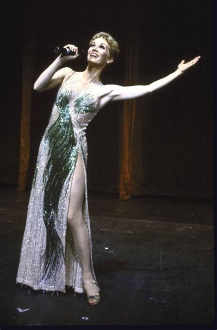 Actress Sandy Duncan in a scene fr. the Radio City Music Hall revue "5