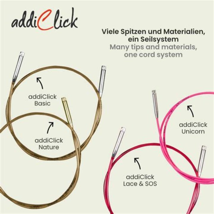Addi ADDI CLICKS LACE CABLES Stephen & Penelope