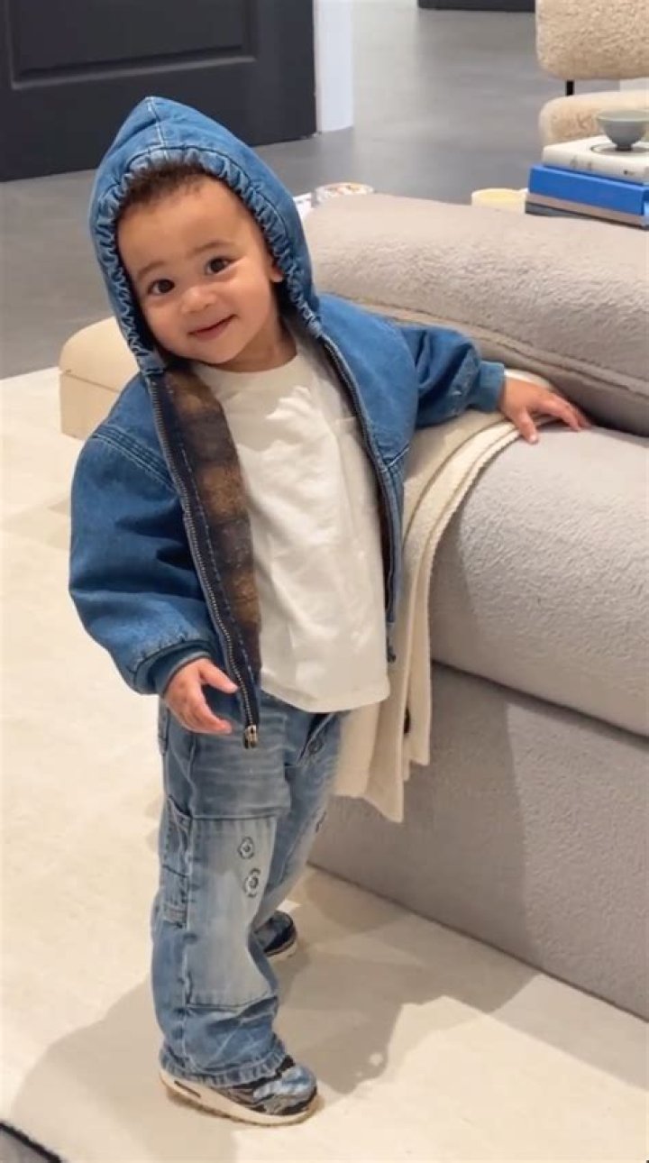 Aire Webster, 1, walks all over mom Kylie Jenner's 36M LA mansion in