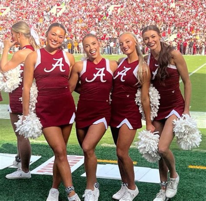 Alabama Cheerleaders 2024 Gillan Mechelle