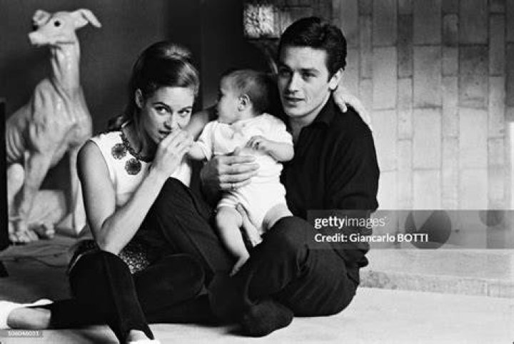 Alain Delon and his family Alain delon, Classic hollywood, Hollywood