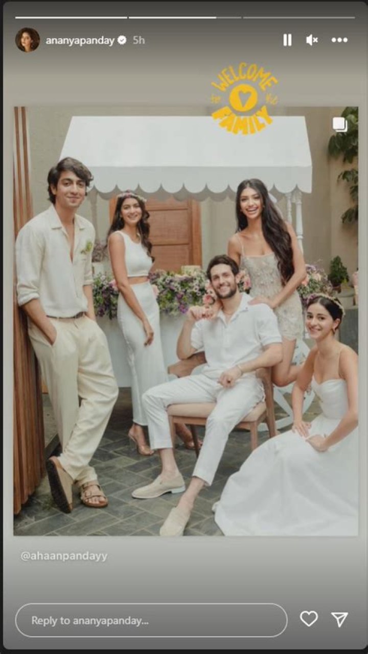Alanna Panday Alanna Panday shares latest photos of her allwhite