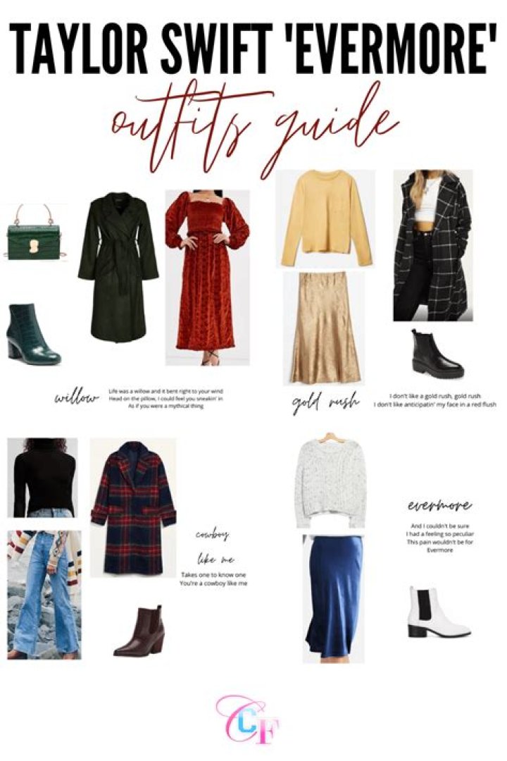 Album Inspiration Outfits Inspired by Taylor Swift&rsquo;s &lsquo;evermore