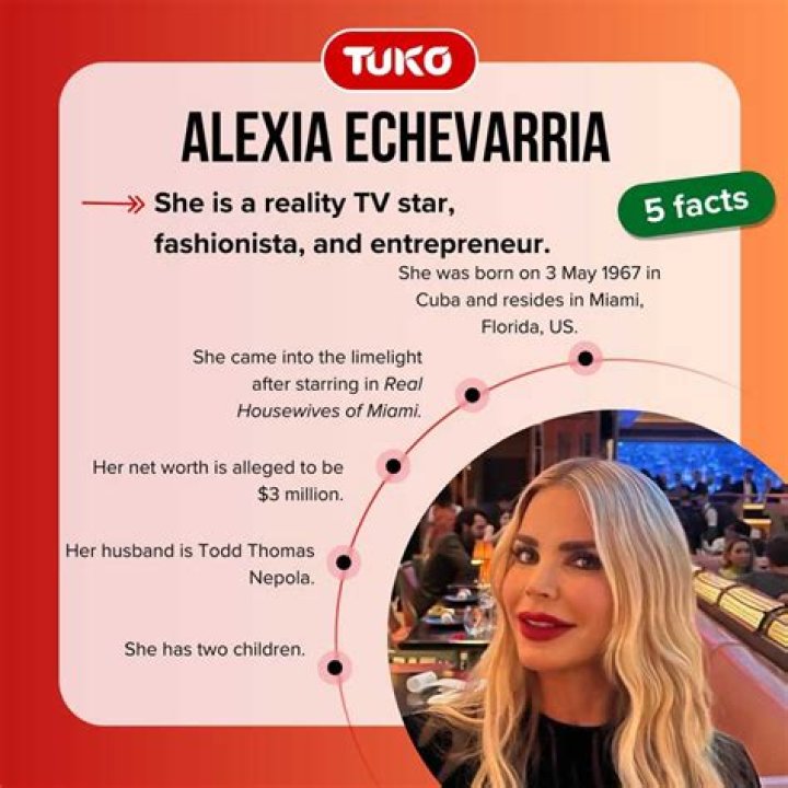 Alexia Echevarria Net Worth March 2024, Salary, Age, Siblings, Bio