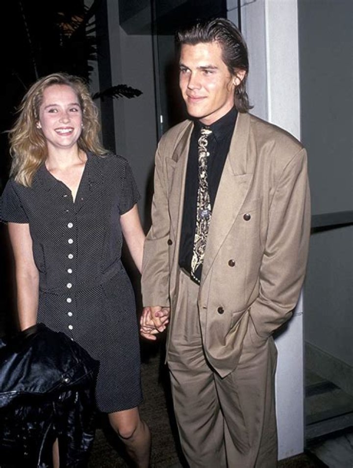 Alice Adair and Josh Brolin (m. 19881994; divorced) Suit jacket