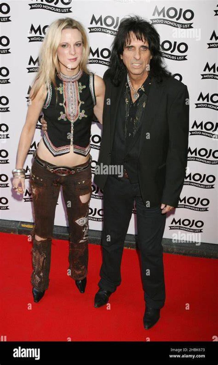 Alice Cooper and daughter Calico at the Annual EYEGORE AWARDS opening