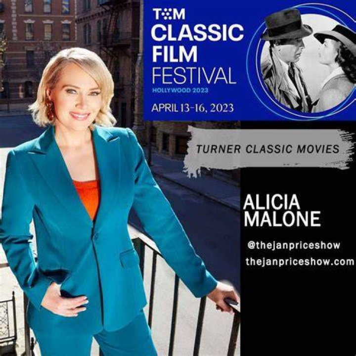 ALICIA MALONE at TCM Classic Film Festival Opening Night in Los Angeles